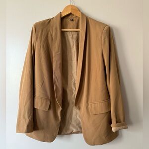 Tan Blazer Jacket
